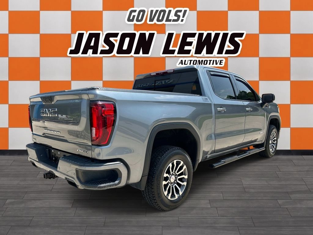 Used 2021 Satin Steel Metallic GMC AT4 image 4