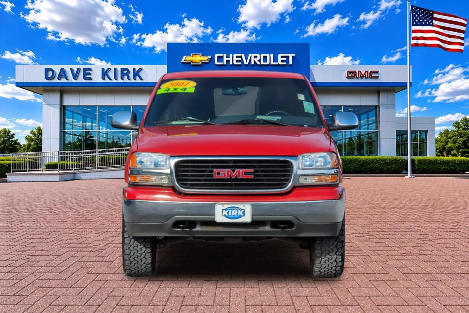 Used 2001 Fire Red GMC SLE image 8