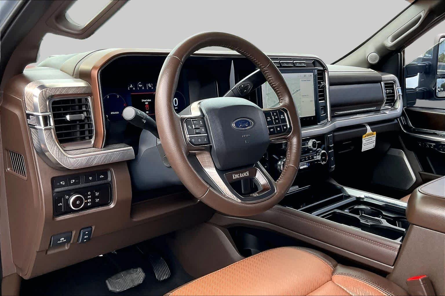 Used 2024 Glacier Gray Metallic TriCoat Ford King Ranch image 15