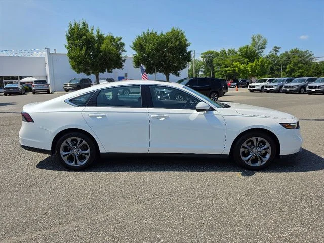 Certified Used 2024 Platinum White Pearl Honda EX image 6