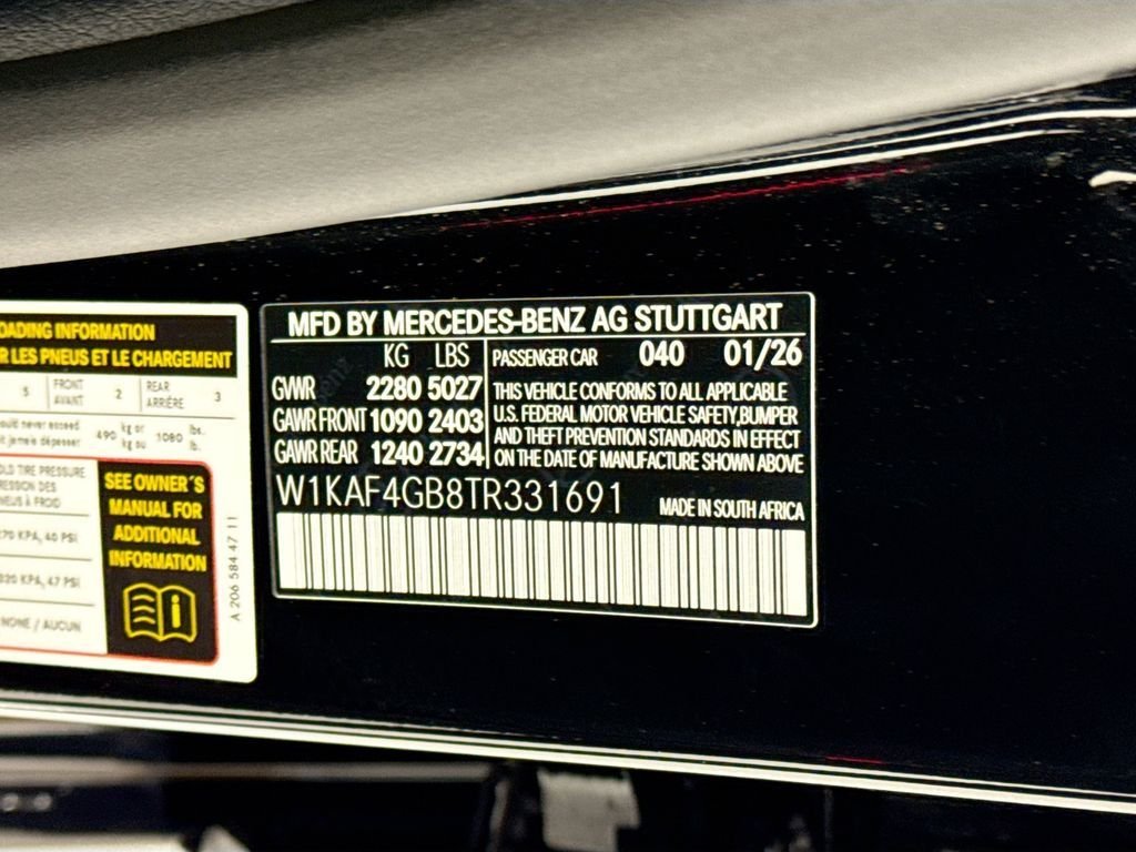 New 2026 Black Mercedes-Benz C 300 image 33
