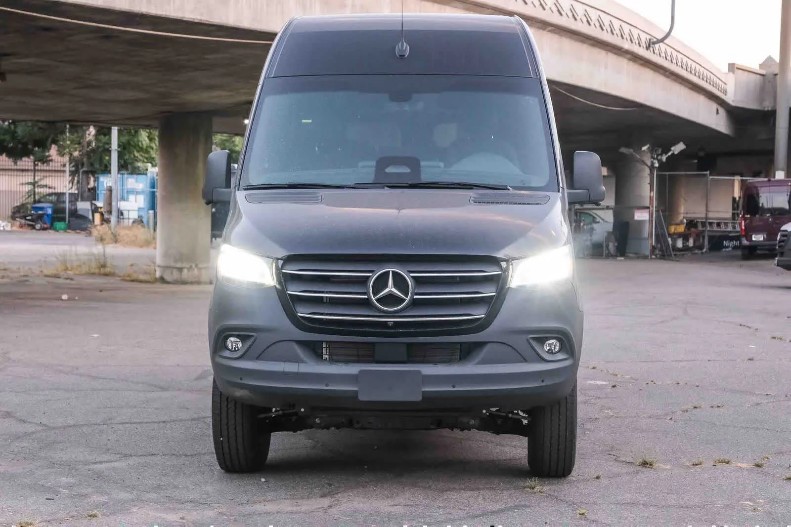 New 2026 Obsidian Black Metallic Mercedes-Benz Passenger 144WB High Roof AWD 2.0L I4 Diesel Turbo image 2