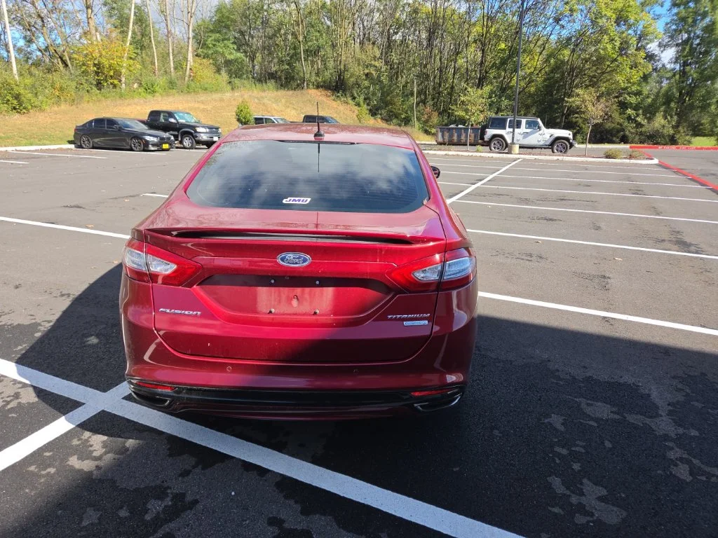 Used 2015 Red Ford Titanium image 6