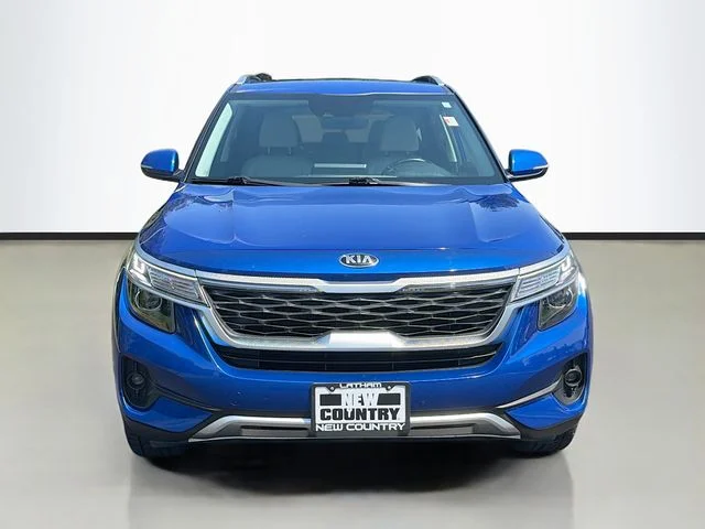 Used 2021 Blue Kia EX image 2
