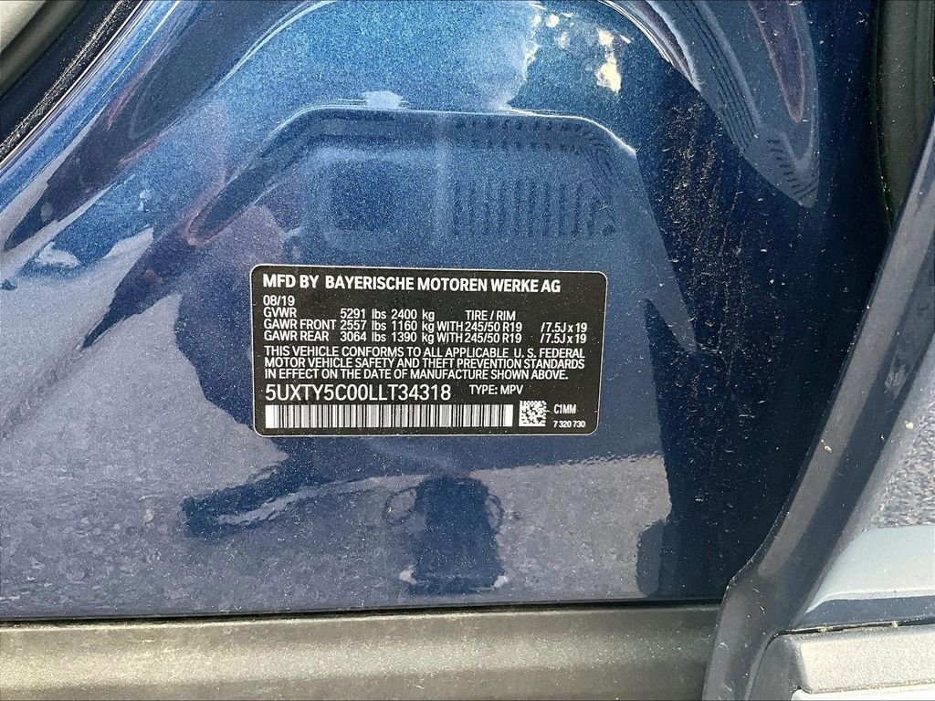 Used 2020 Blue BMW xDrive30i image 9