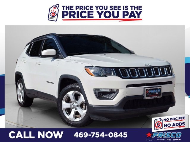 Used 2018 White Jeep Latitude image 1