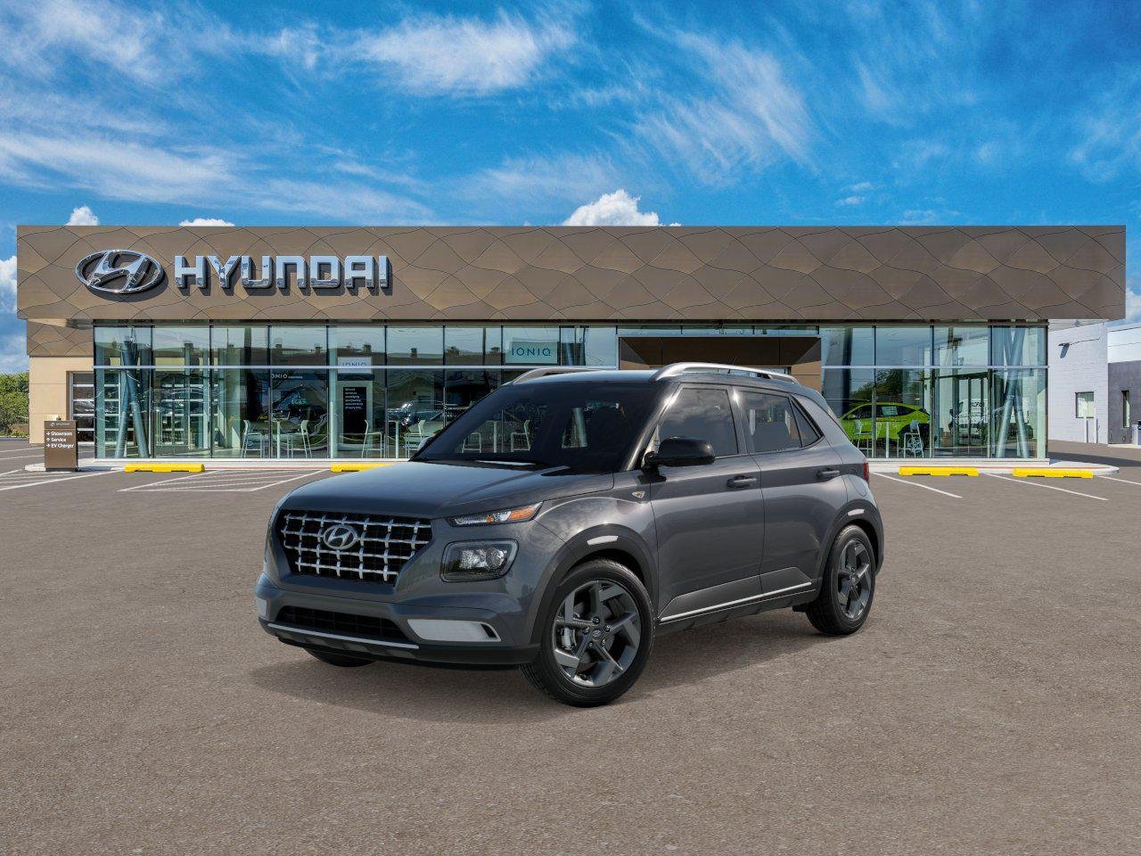 New 2026 Ecotronic Gray w/Black Roof Hyundai SEL w/Two-Tone Roof image 1
