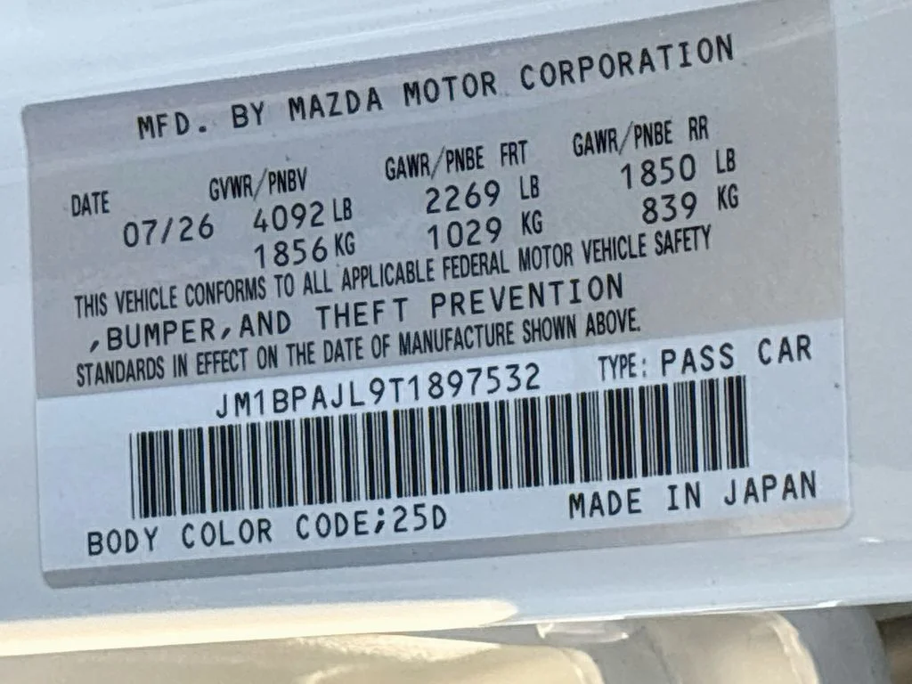 New 2026 Snowflake White Pearl Mazda 2.5 S image 30