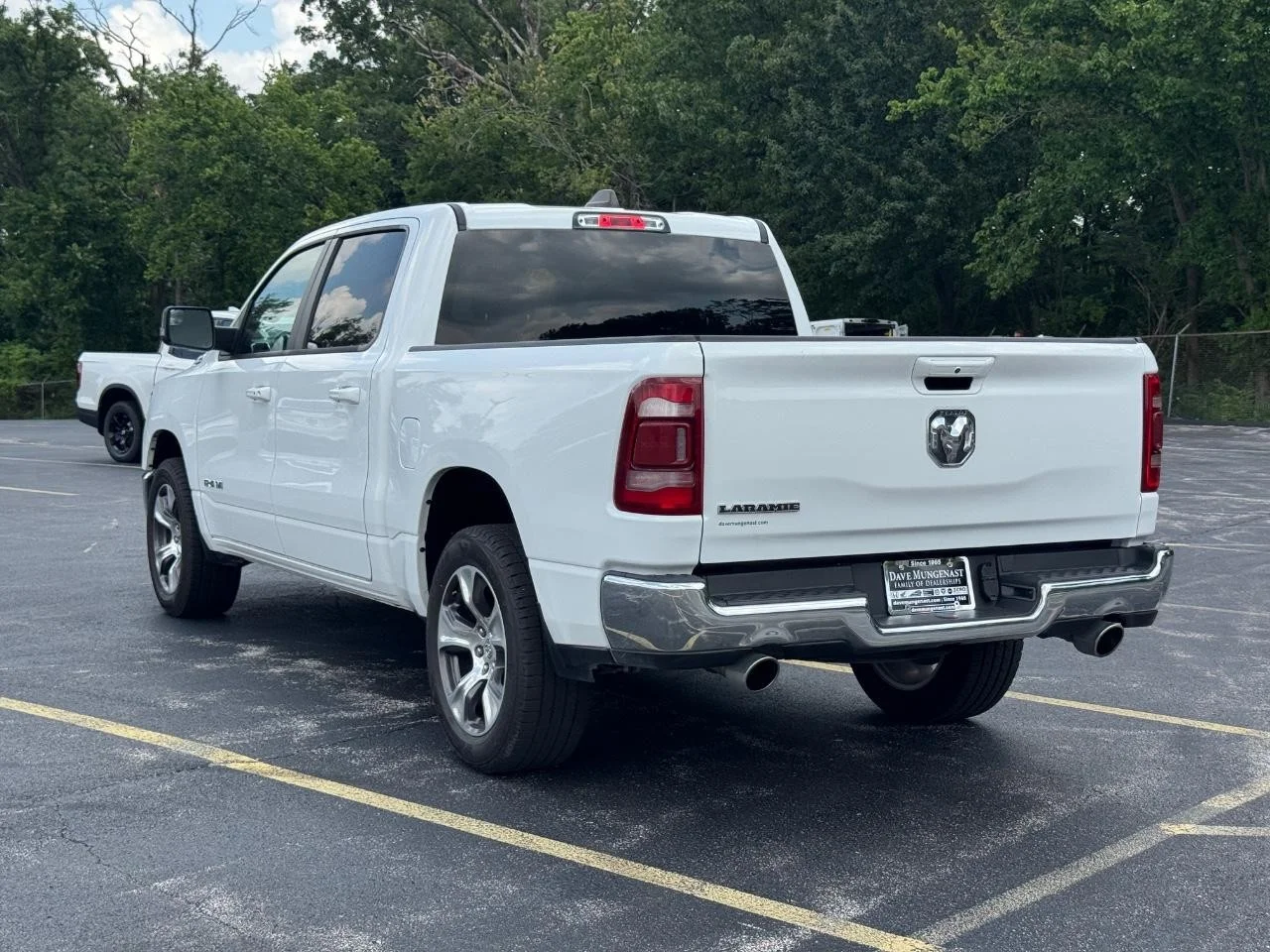 Used 2024 Bright White Clear Coat Ram Laramie image 7