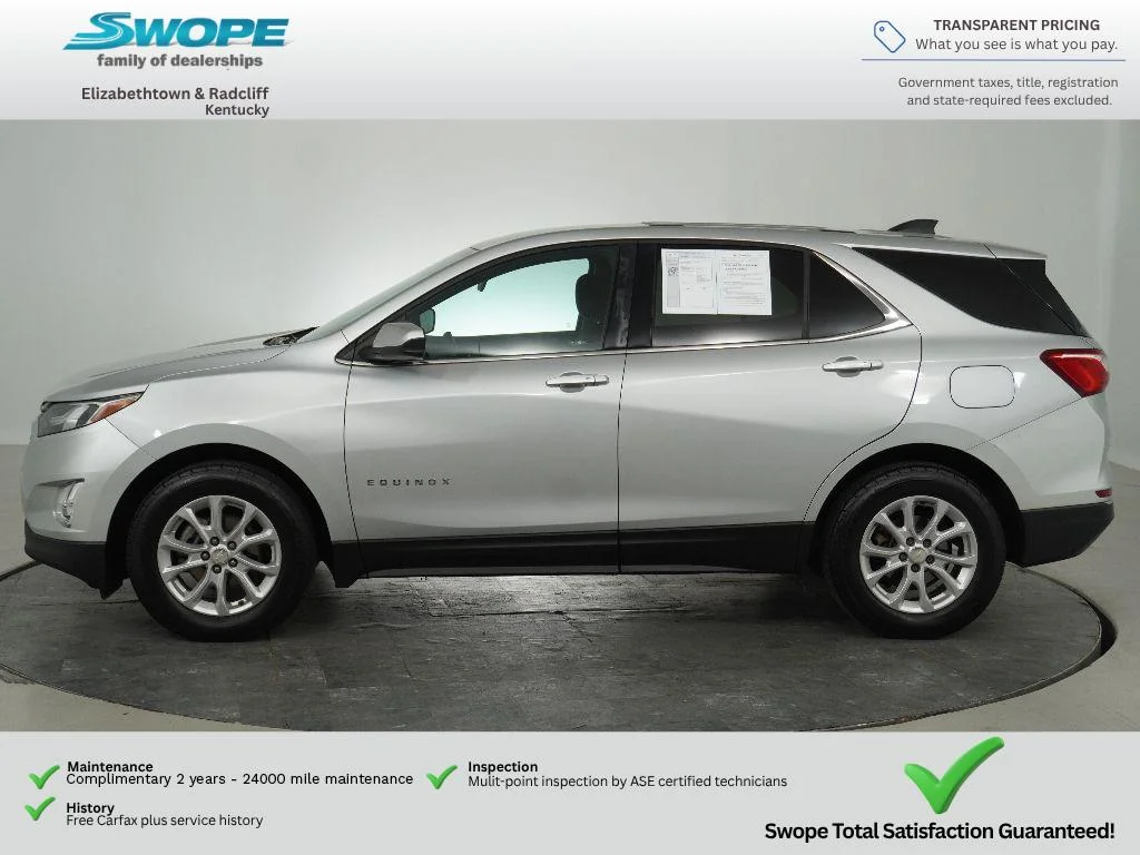 Used 2018 Silver Ice Metallic Chevrolet LT image 6