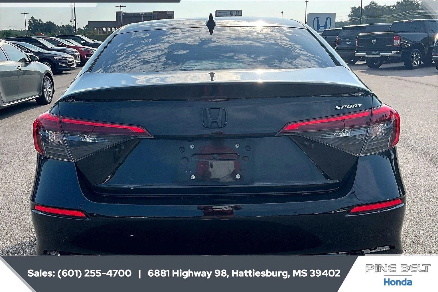 Used 2023 Crystal Black Pearl Honda Sport image 4