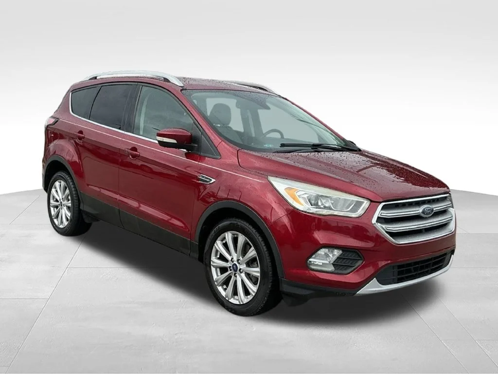 Used 2017 Red Ford Titanium image 10