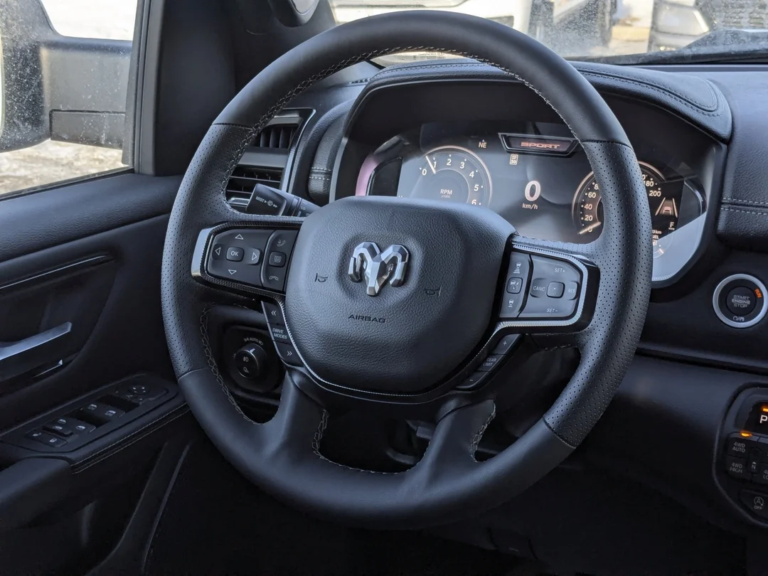 New 2026 White RAM Sport - - 64 Box - Panoramic Sunroof - Sport Performance Hood - Hurricane Turbo & More! image 16