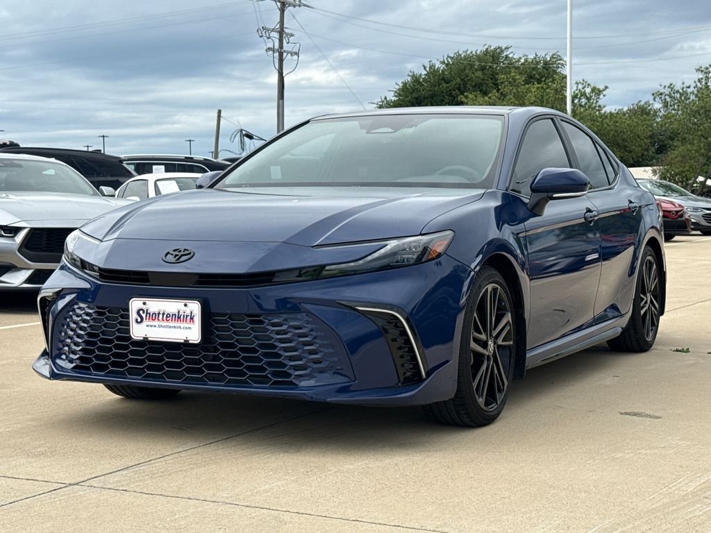 Used 2025 Blue Toyota XSE image 3