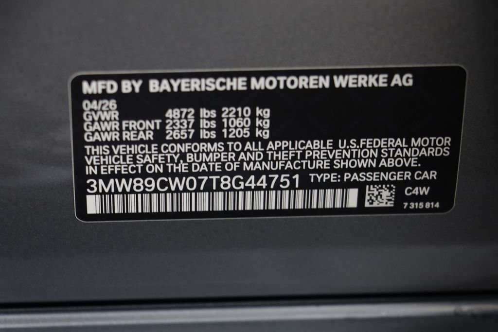 New 2026 Skyscraper Grey Metallic BMW 330i xDrive image 24