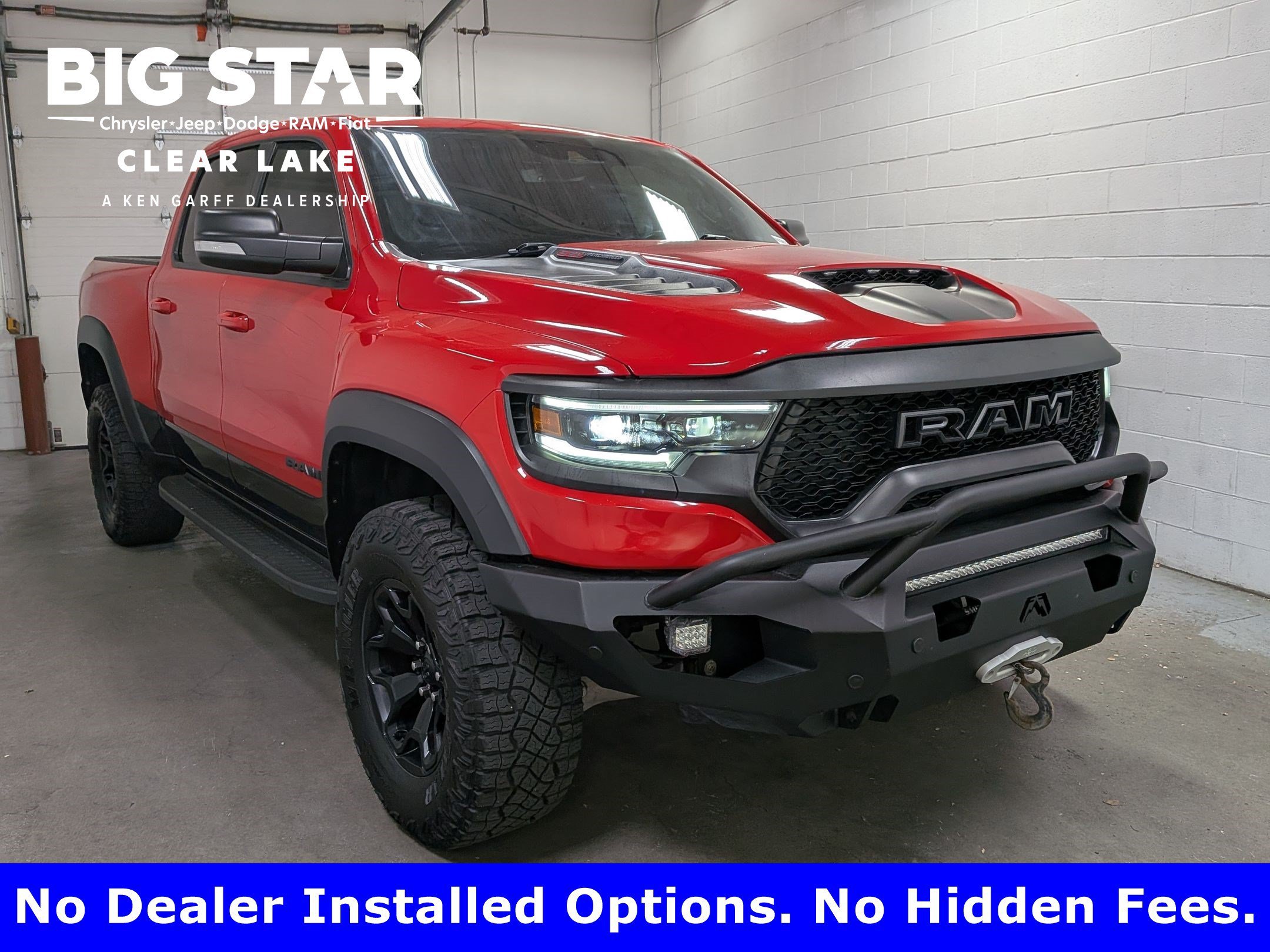 Used 2021 Flame Red Clearcoat Ram TRX image 1