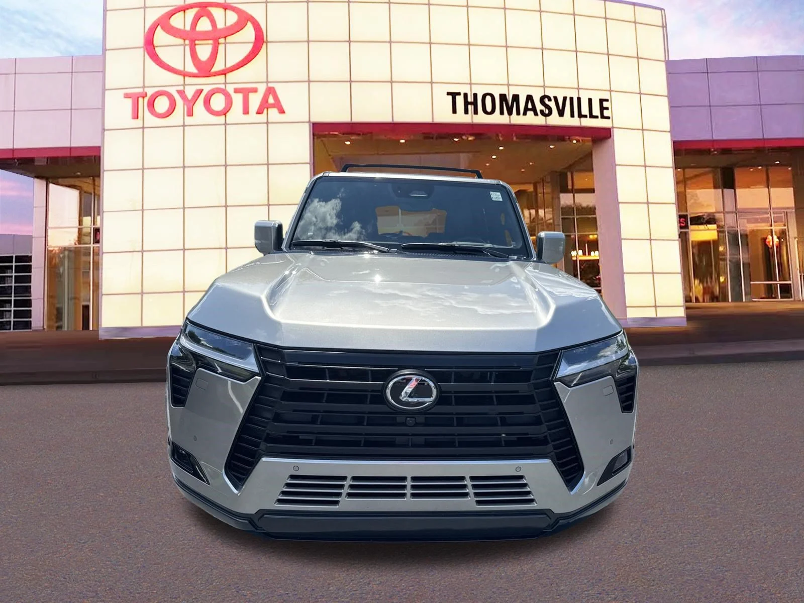 Used 2026 Silver Lexus 550 Luxury+ image 2