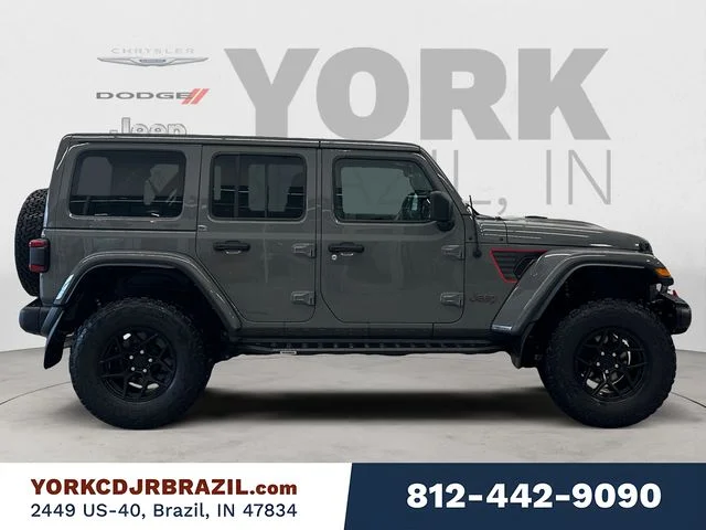 Used 2022 Gray Jeep Unlimited Rubicon 392 image 6