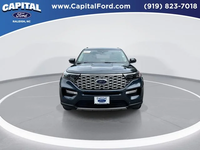 Used 2022 Blue Ford Platinum image 3