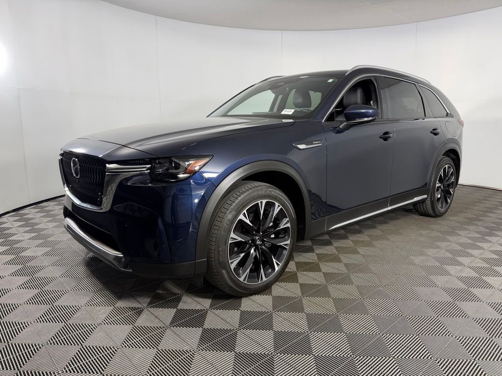 Used 2024 Blue Mazda Premium Plus image 3