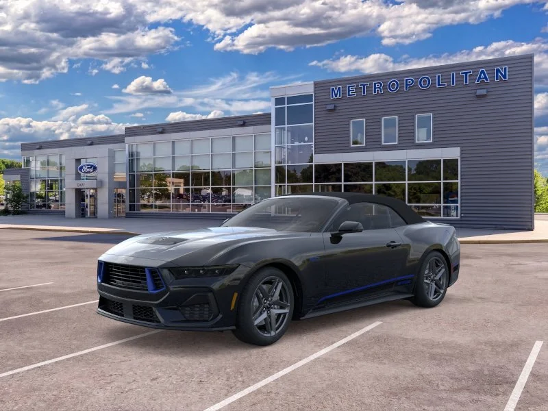 New 2025 Shadow Black Ford GT Premium Convertible image 1