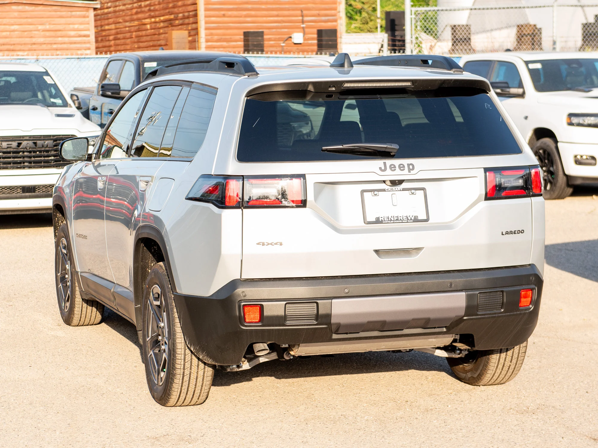 New 2026 Silver Jeep Laredo * Hybrid image 3