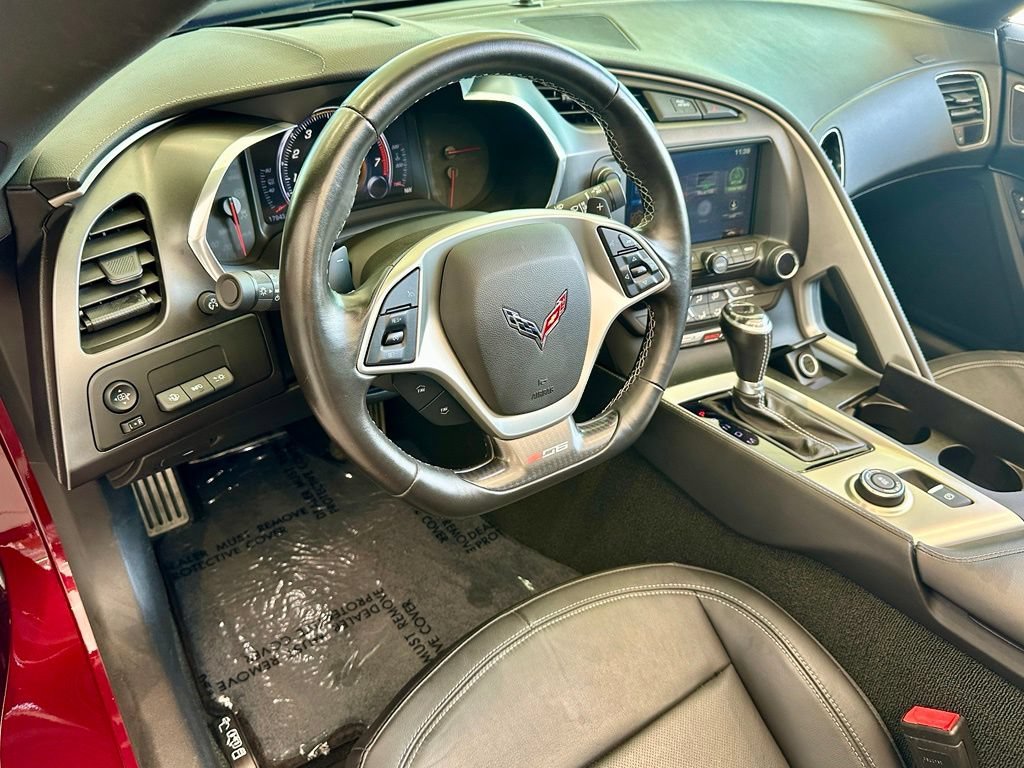 Used 2018 LONG BEACH RED METALLIC TINTCOAT Chevrolet Z06 1LZ image 16