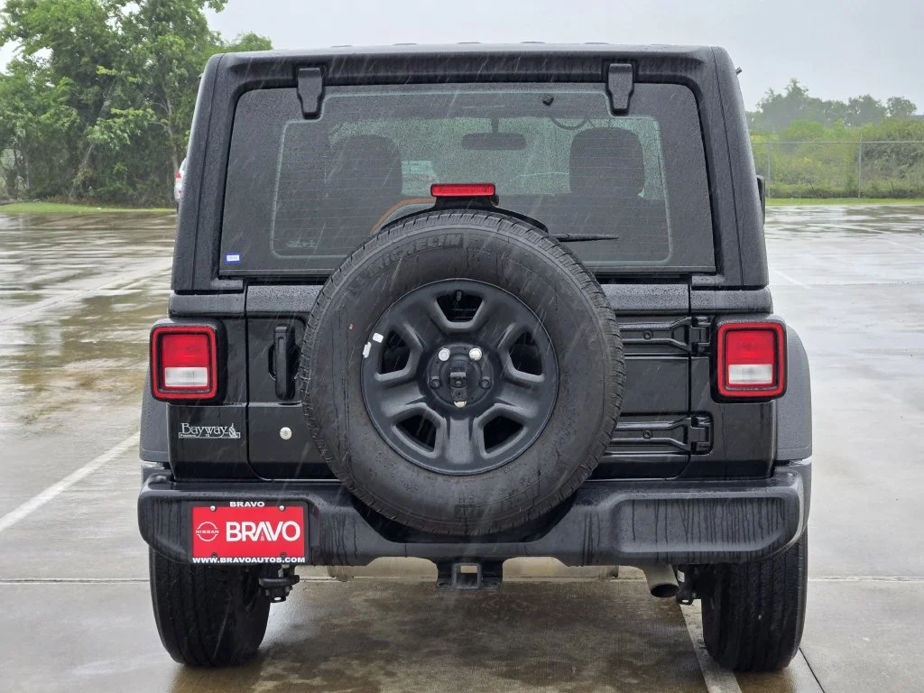 Used 2023 Black Jeep 2-Door Sport 4x4 image 5