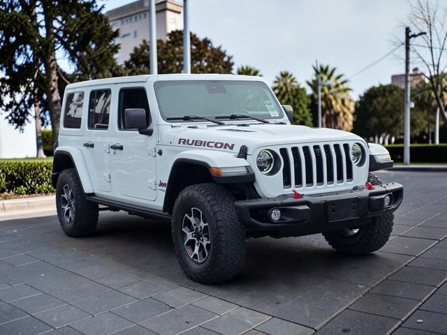 Used 2021 White Jeep Unlimited Rubicon image 4