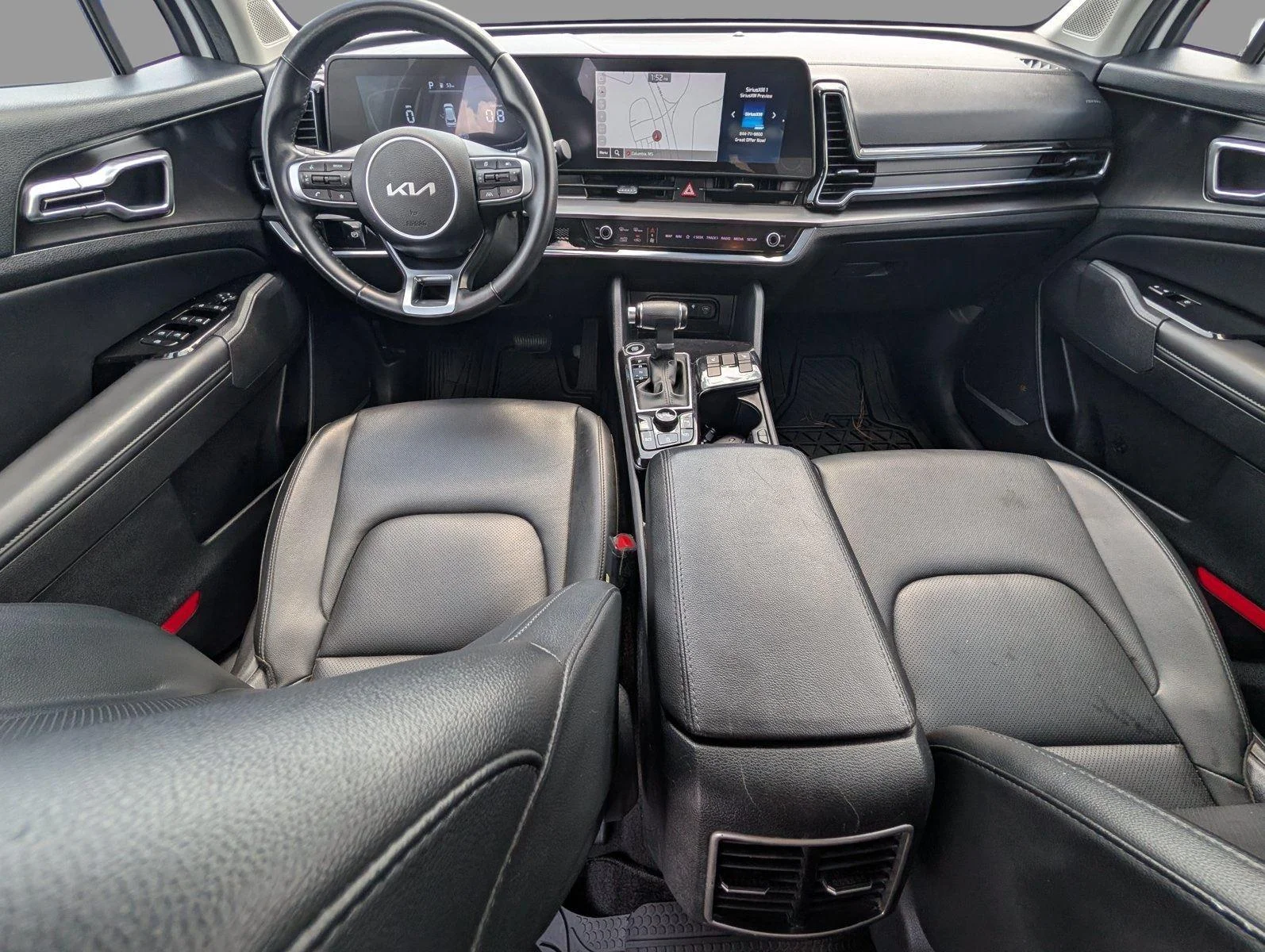 Used 2023 Glacial White Pearl Kia EX image 29