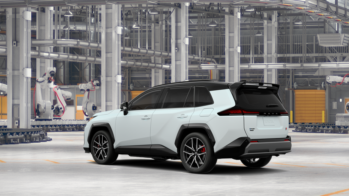 New 2026 Wind Chill Pearl with Midnight Black Metallic roof Toyota GR SPORT image 6