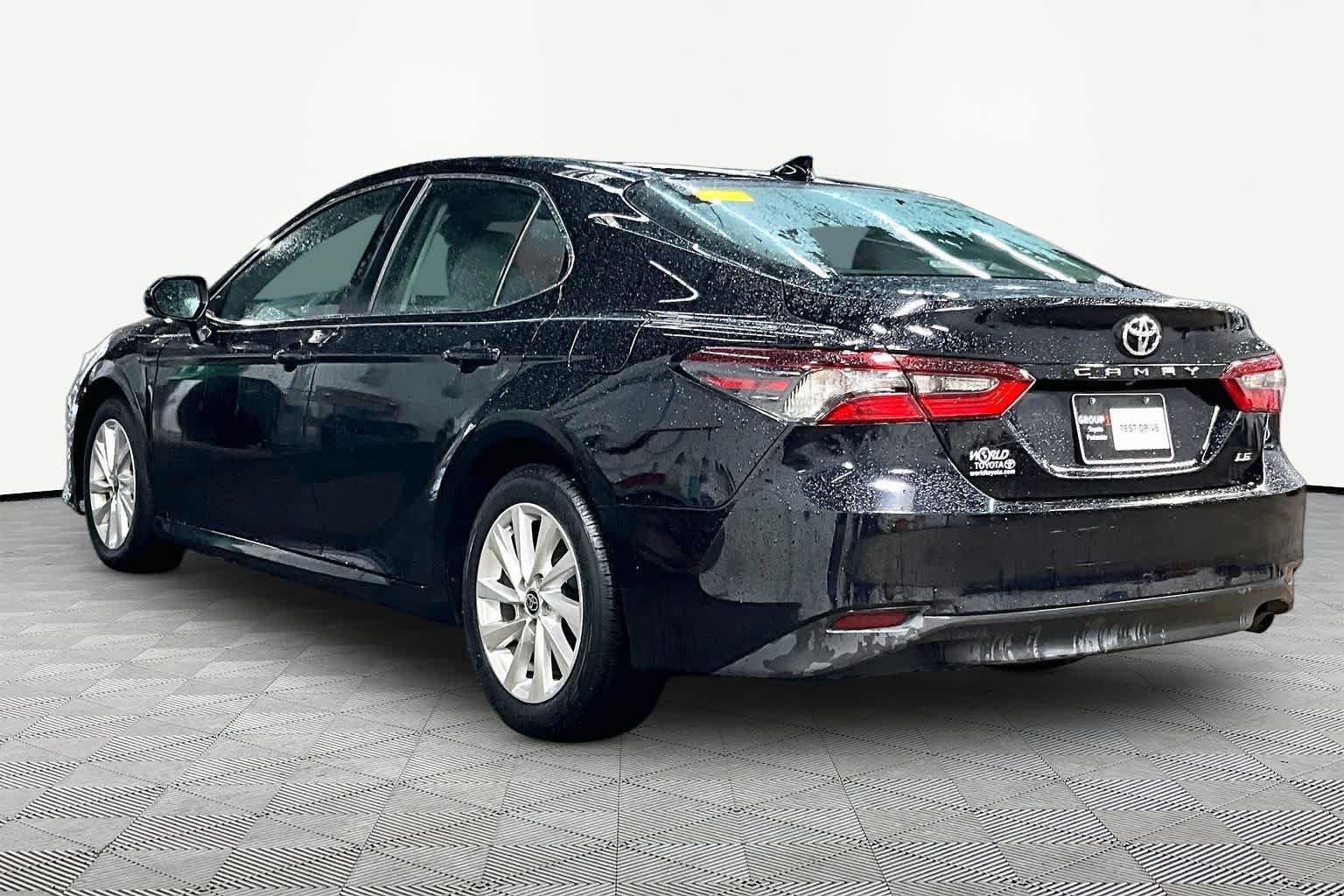 Used 2024 Midnight Black Metallic Toyota LE image 12