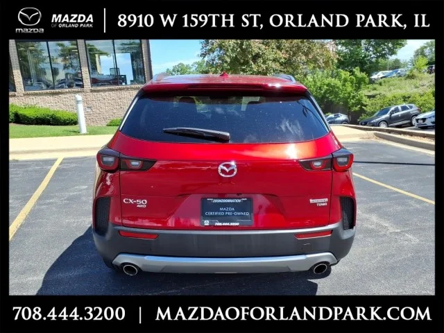Certified Used 2025 Soul Red Crystal Metallic Mazda 2.5 Turbo Premium Package image 4