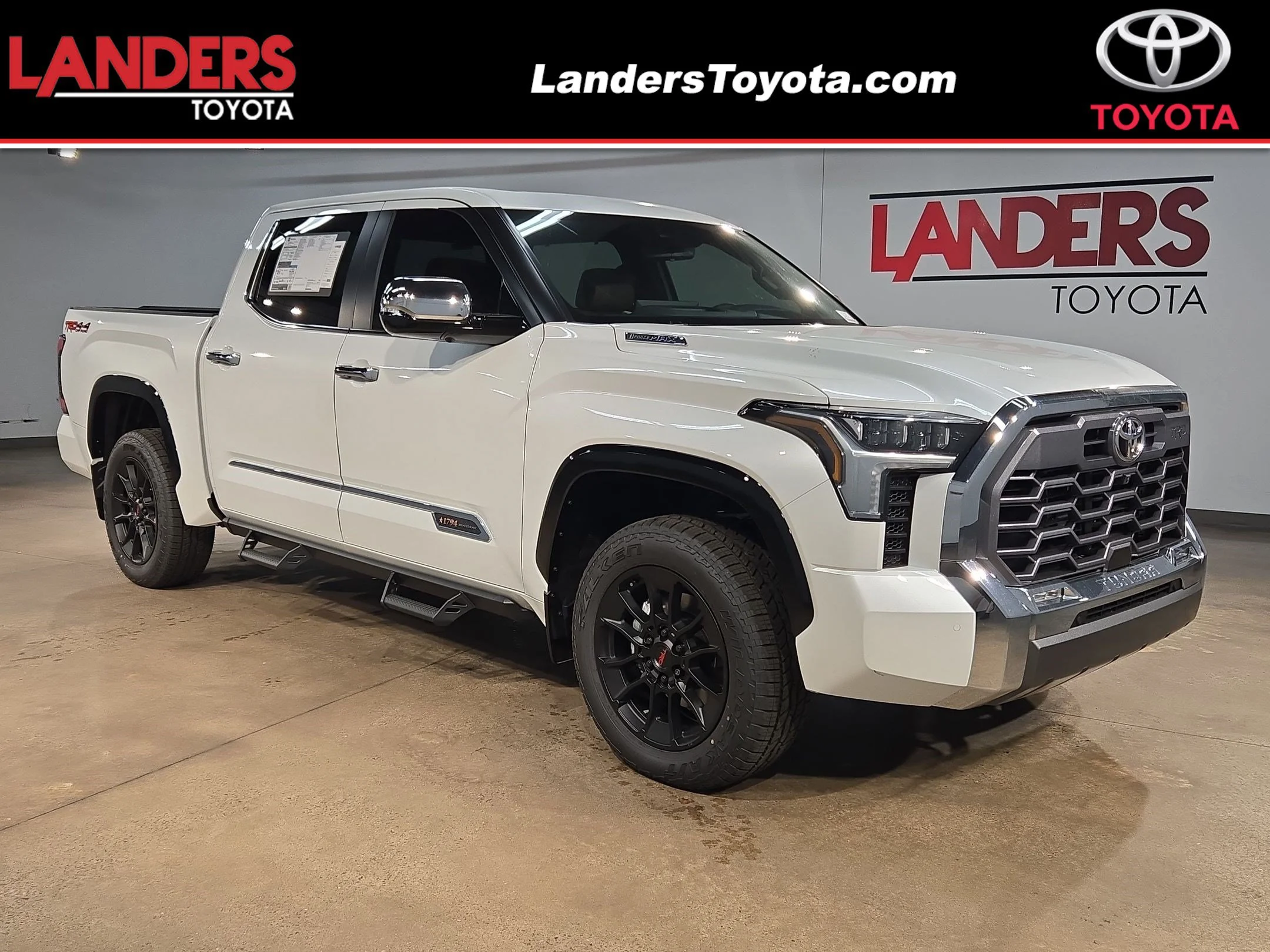 New 2026 Wind Chill Pearl Toyota 1794 Edition Hybrid image 1