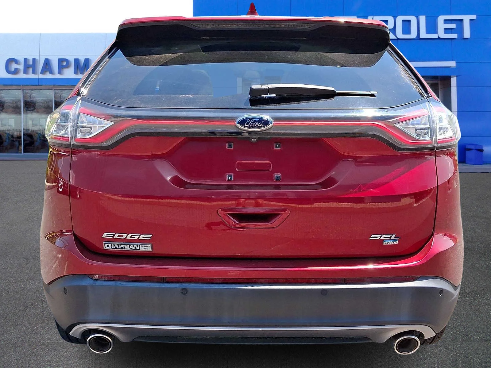Used 2015 Red Ford SEL image 6