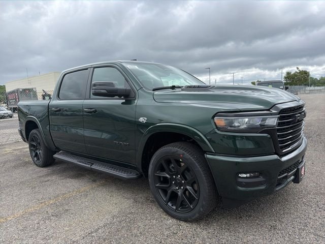 New 2026 Serrano-Green Metallic Exterior Paint RAM Laramie image 1