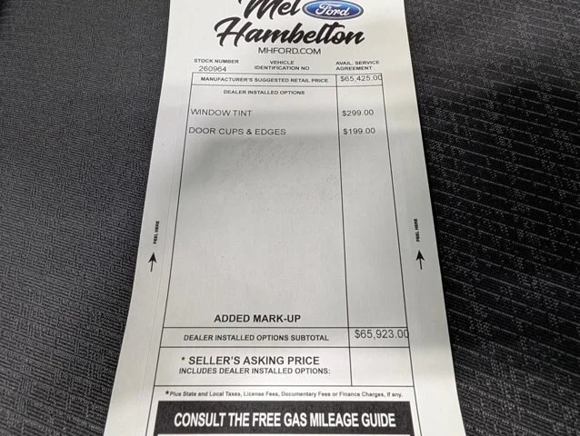 New 2026 Agate Black Metallic Ford XLT image 63