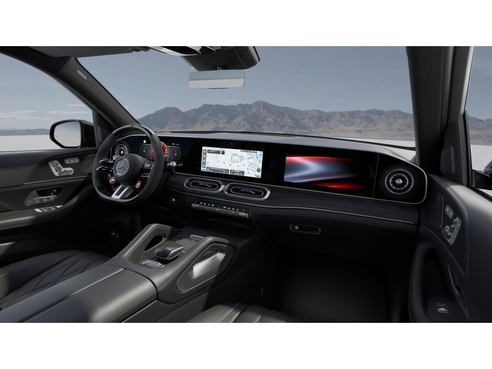 New 2027 Obsidian Black Metallic Mercedes-Benz AMG® GLE 53e 4MATIC+ SUV image 49