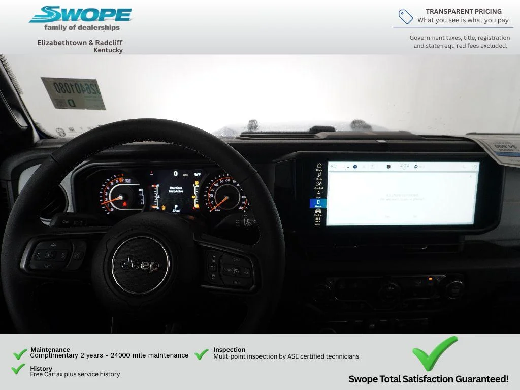 New 2026 Hydro Blue Pearlcoat Jeep Sport S image 2