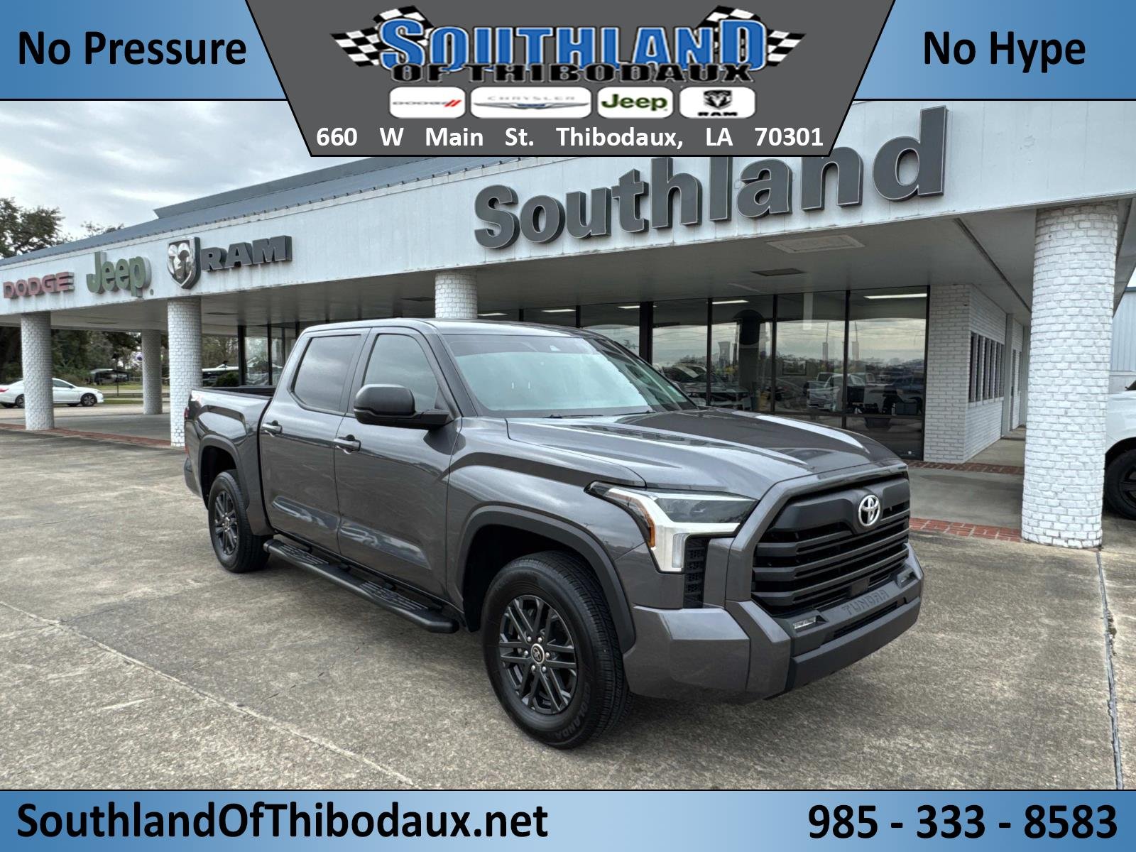 Pre-Owned 2024 Toyota Tundra 2WD SR5 Crew Cab Pickup in Houma