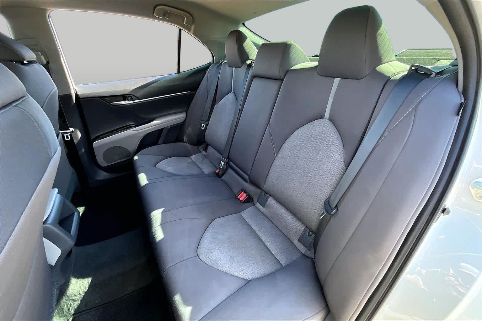 Used 2021 Super White Toyota LE image 21