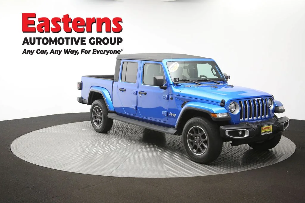 Used 2021 Blue Jeep Overland image 59