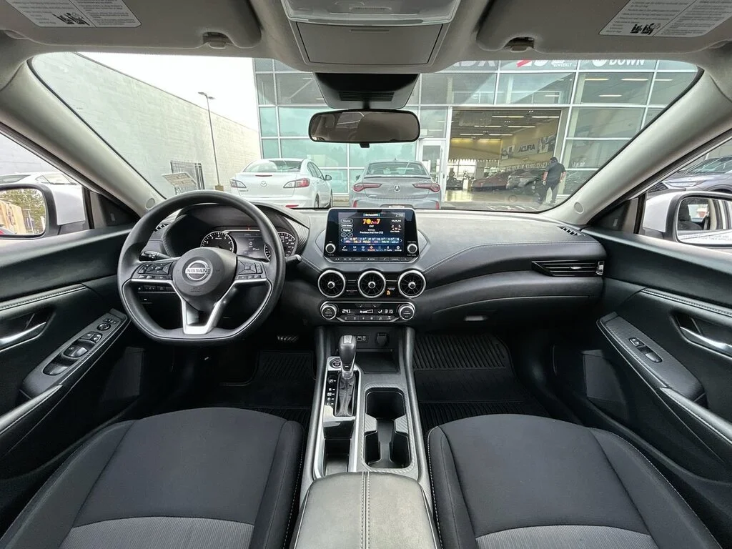 Used 2023 Aspen White TriCoat Nissan SV CVT Low Mileage   No Accident History   Local B image 27