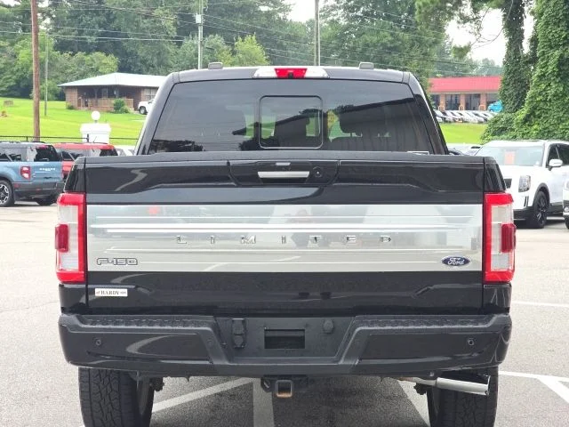 Certified Used 2021 Black Ford Limited image 4