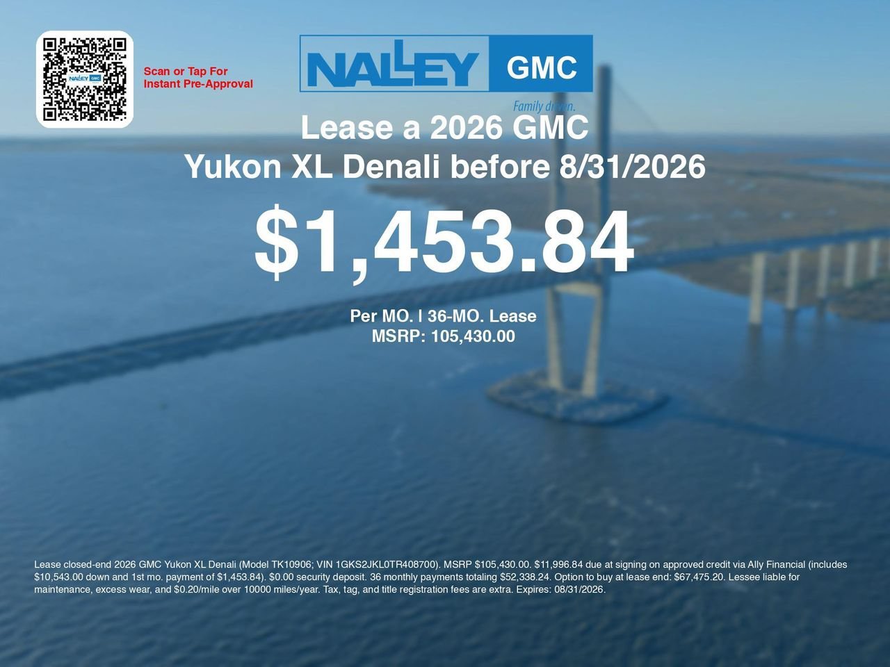 New 2026 Downpour Metallic GMC Denali image 3