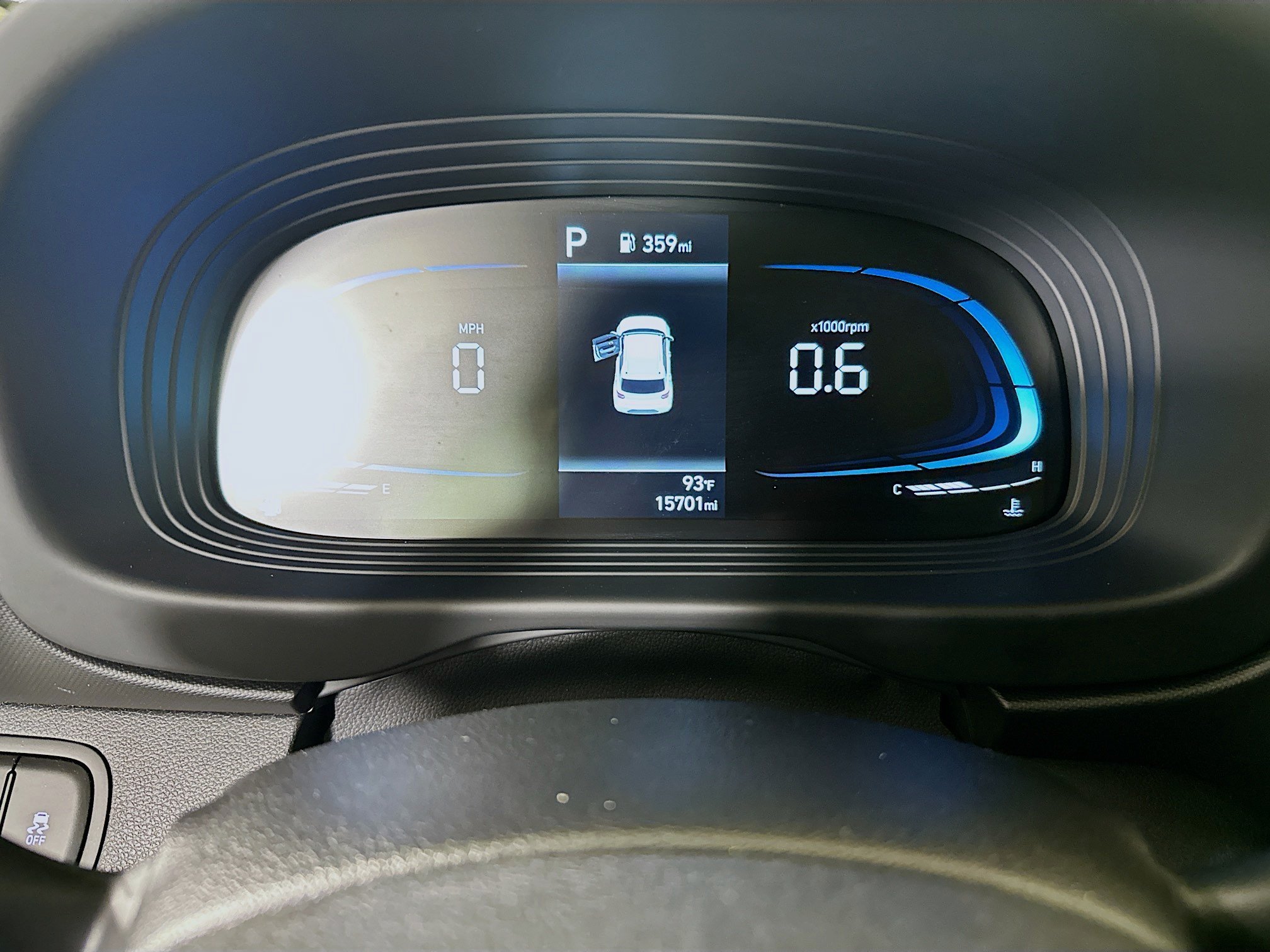 Used 2025 Intense Blue Hyundai SEL image 19