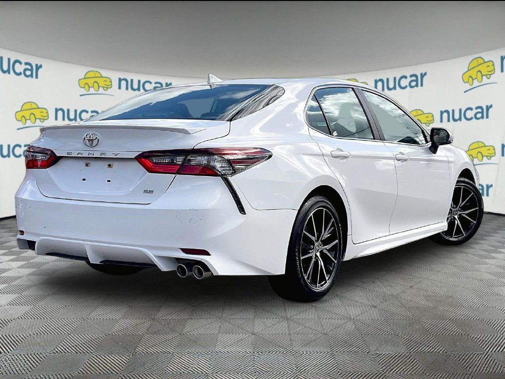 Used 2021 White Toyota SE image 6