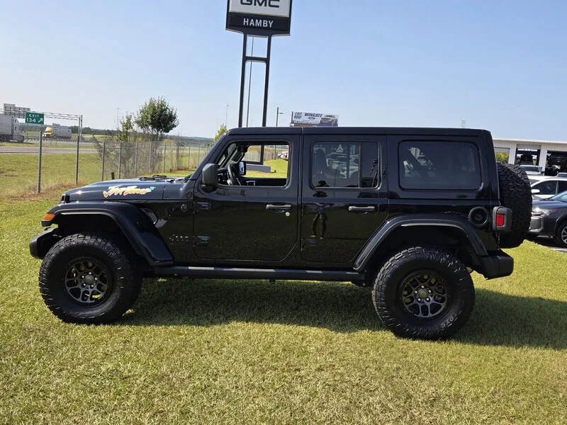 Used 2023 Black Clearcoat JEEP WILLYS SPORT image 4