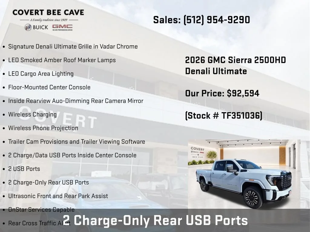 2026 GMC Sierra 2500HD Denali Ultimate - Photo 43