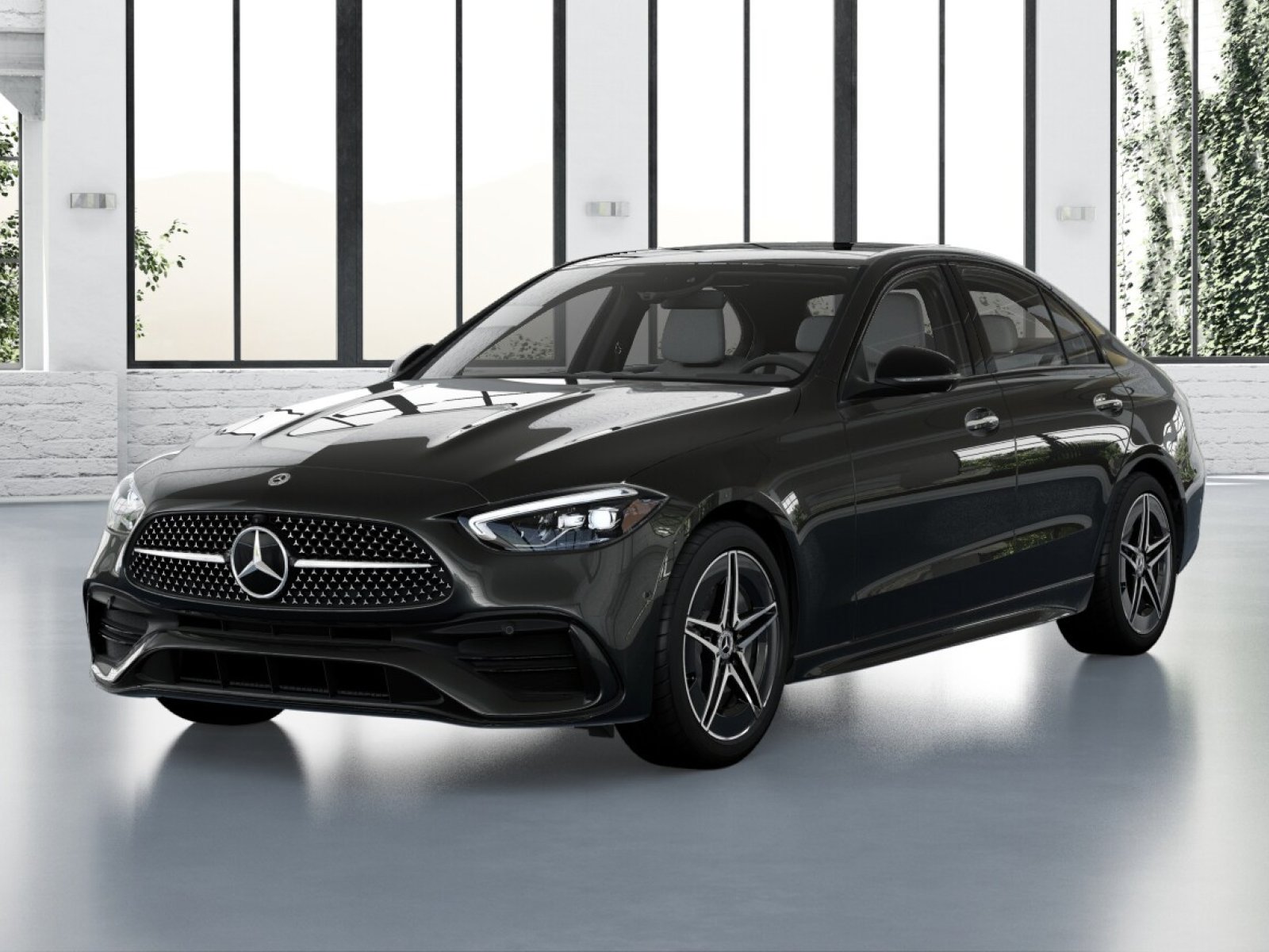 New 2026 Graphite Grey Metallic Mercedes-Benz C 300 image 1